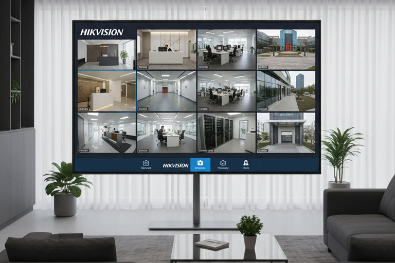 چگونه دوربین مدار بسته را به تلویزیون وصل کنیم؟